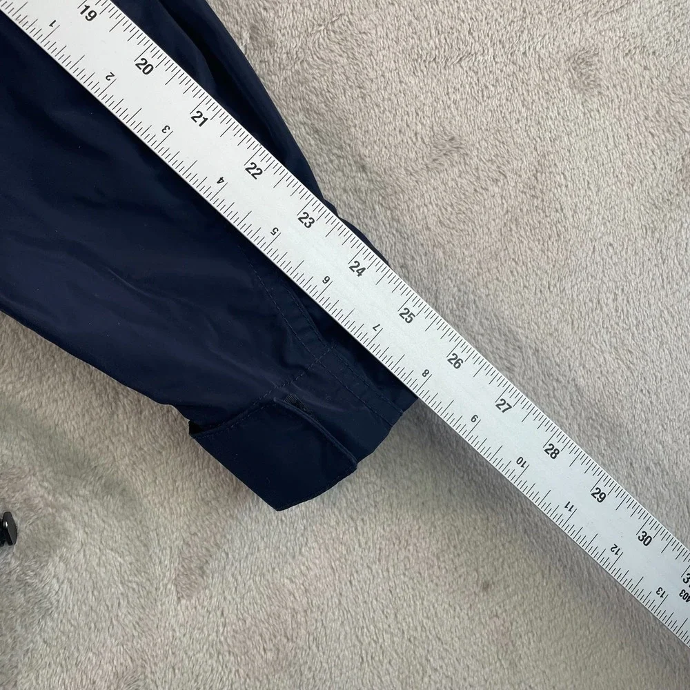 Burberry London Hedley Hooded Zip-Up JacketMen 52 Navy Packable Hood $590 - Picture 13 of 15